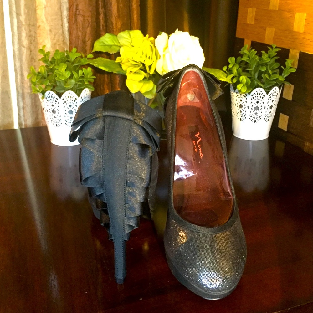 Nina Ravine-yy Gunmetal 9M Shoes